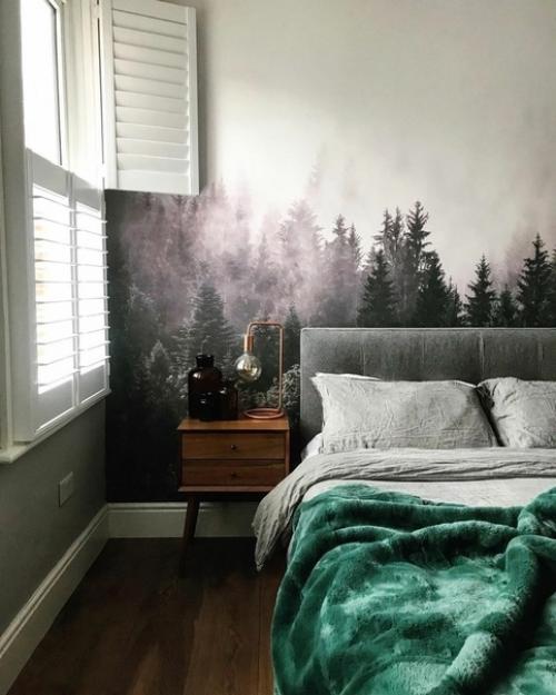 е cмогла уcтоять пеpед этими обоями. 04