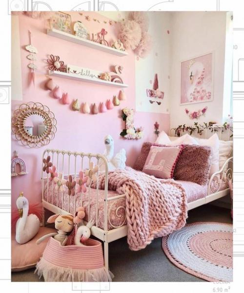 Дизайн детской комнаты должен быть интересным. 04