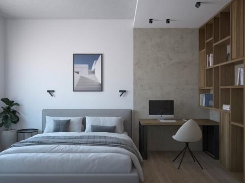 Проект однокомнатной квартиры 44, 7 кв. 04