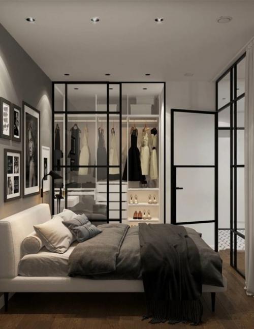 Черные акценты в скандинавском интерьере евро трешки 52 кв. 05