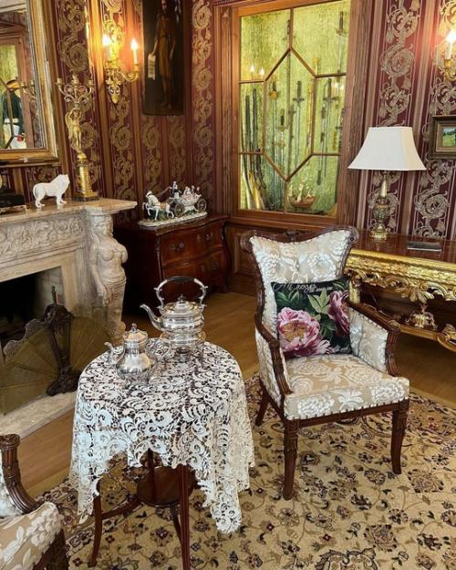 Впечатляющие интерьеры дворца Строгановых - Голицыных в усадьбе Марьино. 04