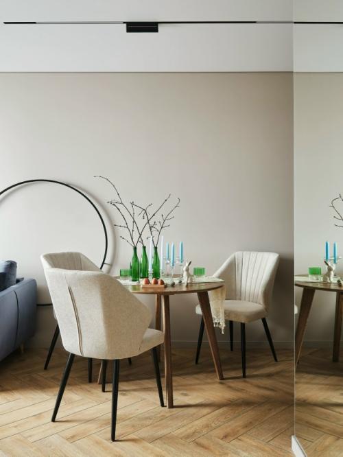 Интерьер 1-комнатной квартиры 39 м 2 в ЖК симпл в Тюмени. 05