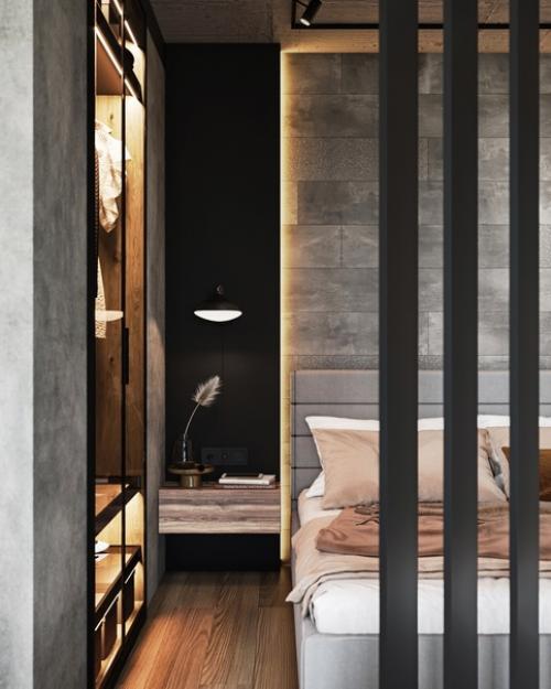 Современный дизайн квартиры - студии площадью 42 кв. 08