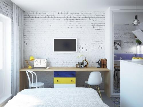 Чем меньше площадь квартиры, тем более однородным должно быть ее оформление. 03