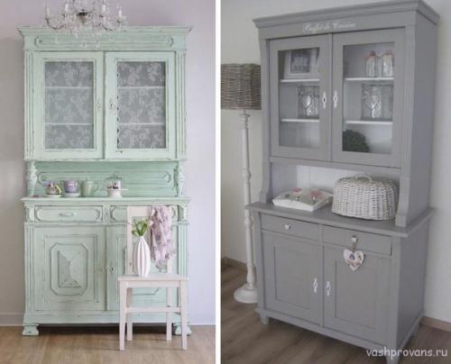 Буфет Прованс.  Популярный интерьерный стиль Прованс уютом и комфортом отличается. 02
