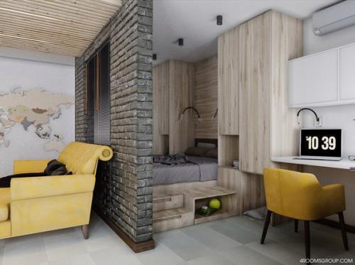 Дизайн интерьера хрущёвки 44, 0 м? 05