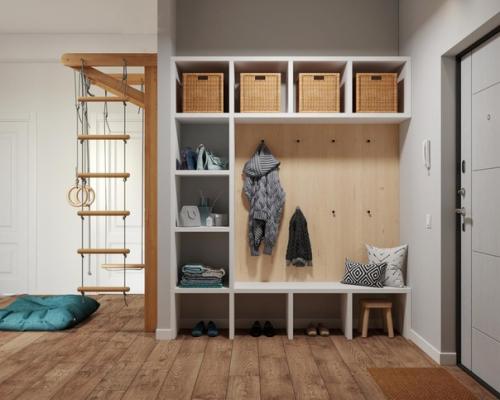 Дизайн - проект 3-х комнатной квартиры для семейной пары с двумя маленькими детьми. 05