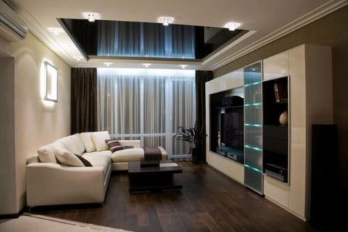 Шторы для гостиной: дизайн, функциональность и стиль. 07