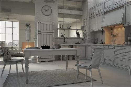 Лофт в Венеции от 3D-дизайнера Serafien De Rijckedreef. 02