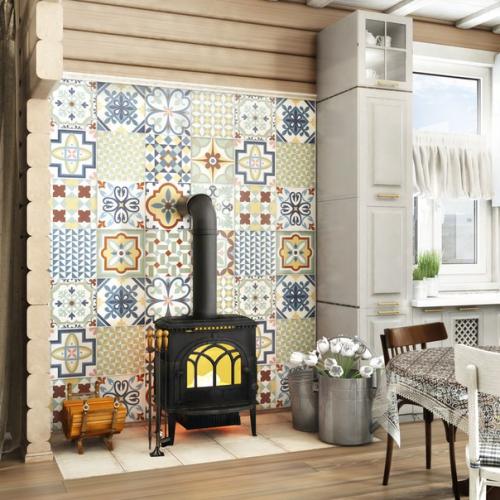 Интерьер первого этажа загородного дома площадью 63, 3 м 2? 04