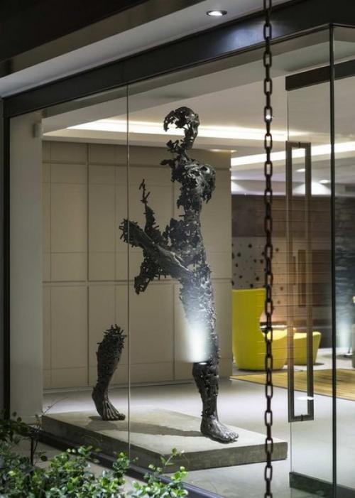 Часть 1. дом в Блэр атолл (House in Blair Athol) в южной Африке от Nico Van Der Meulen Architects. 07