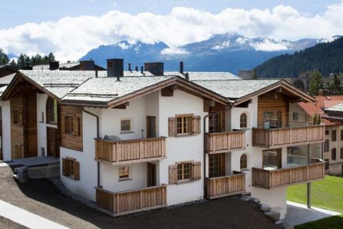 Апартамент лензерхайде (Appartamento Lenzerheide) в Швейцарии от Angelo Pozzoli Architetto.