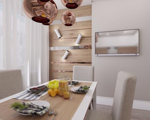 Финишные работы.  Квартира без дизайна проекта делалась. 04