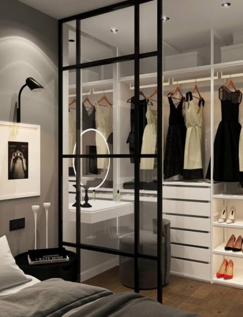 Черные акценты в скандинавском интерьере евро трешки 52 кв. 06