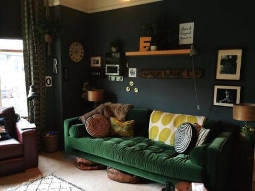 За и против: темные стены в интерьере. 04 За и против: темные стены в интерьере. 04