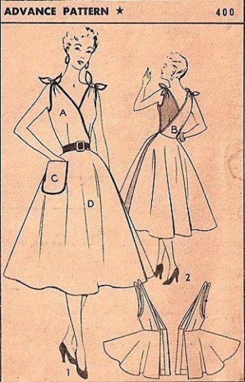 Платье - трансформер в стиле 50-х? 04