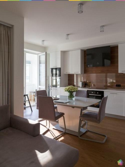 Небольшая квартира для молодой пары в новостройке ч. 1. 03