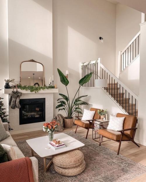 Современный скандинавский интерьер в красивейшем исполнении. 04