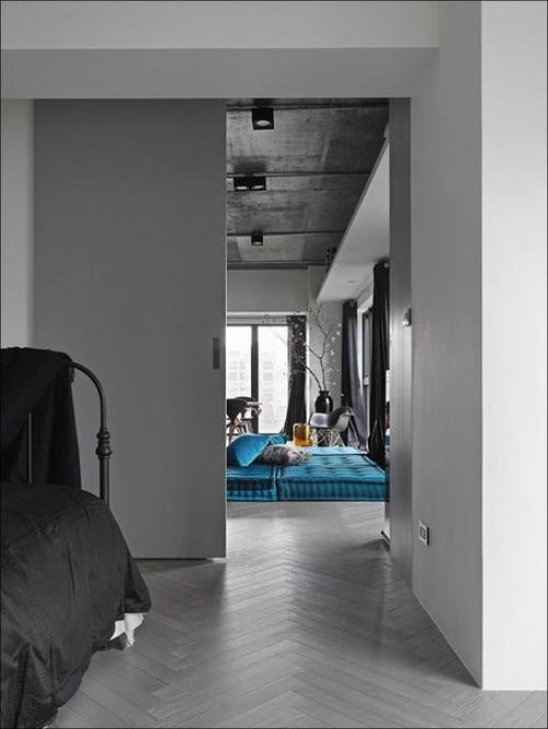 Стильный интерьер квартиры At Will разработала студия Ganna Design. 06