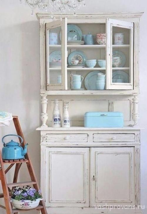 Буфет Прованс.  Популярный интерьерный стиль Прованс уютом и комфортом отличается. 06