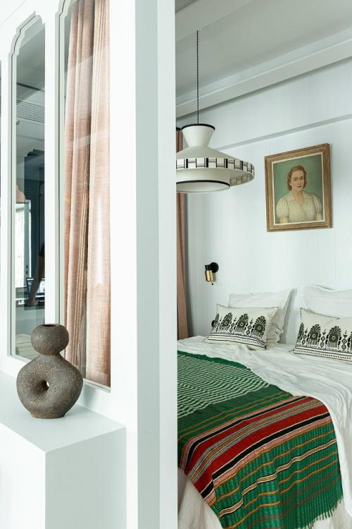 Маленькая квартирка. Французский дизайнер Марианн эвенну считается виртуозом по созданию интерьеров в маленьких квартирах. 05