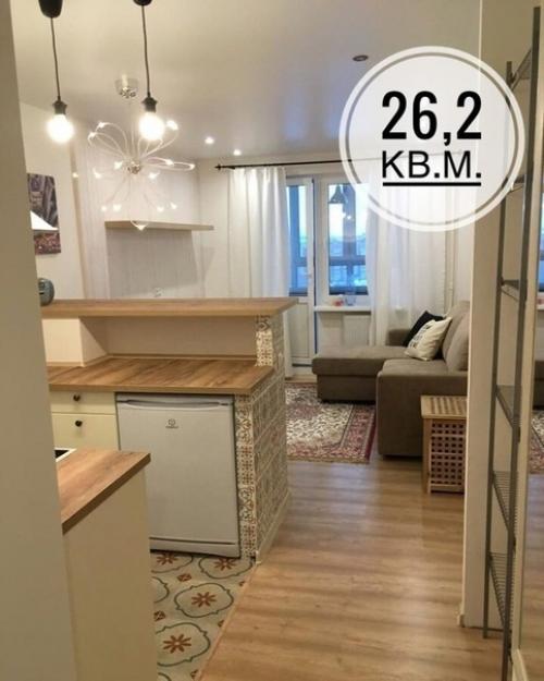 Ремонт в квартире - студии 26 кв. 08