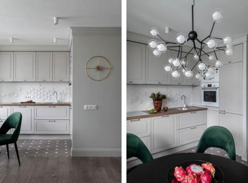 Лаконичный дизайн и сдержанная цветовая гамма в интерьере однокомнатной квартиры. 03