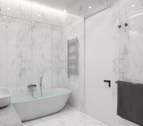 Новую неделю мы начнём с белоснежной ванной для нашего проекта в санкт Петербурге. 02