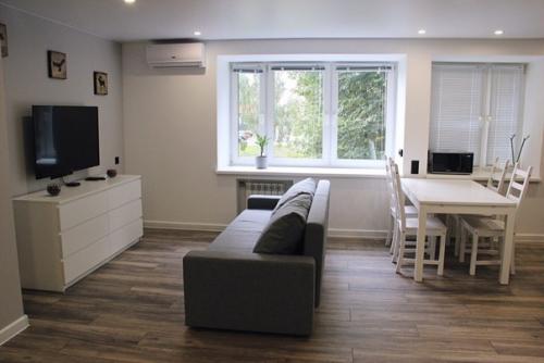 Ремонт в квартире с объединенной кухней и гостиной. 02