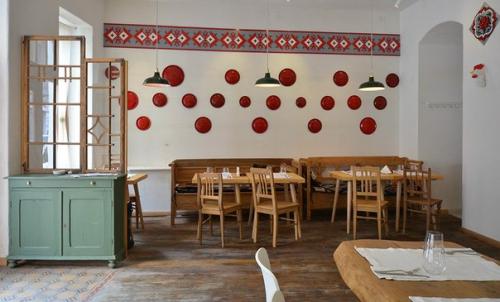 Ресторан Lacrimi si Sfinti в Бухаресте. 04