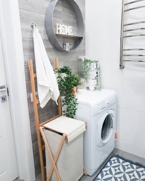 Делимся ванной комнатой. 05