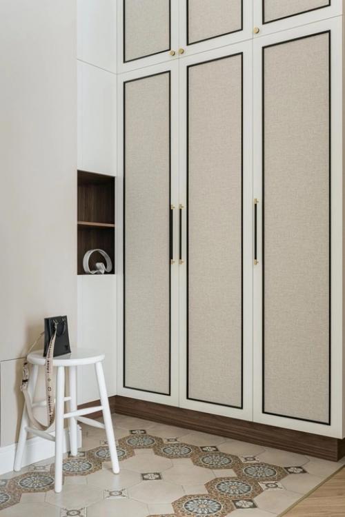 Реализованный интерьер квартиры, площадью 77 кв. 06