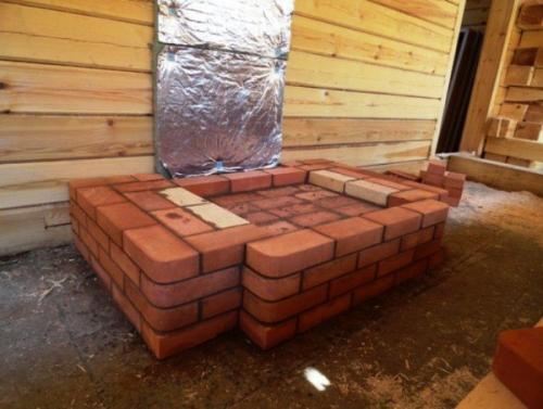 Как сделать камин своими руками. 06