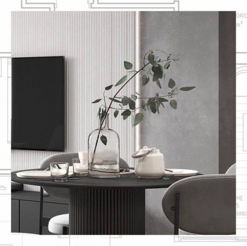 Дизайн кухни гостиной в современном стиле. 03