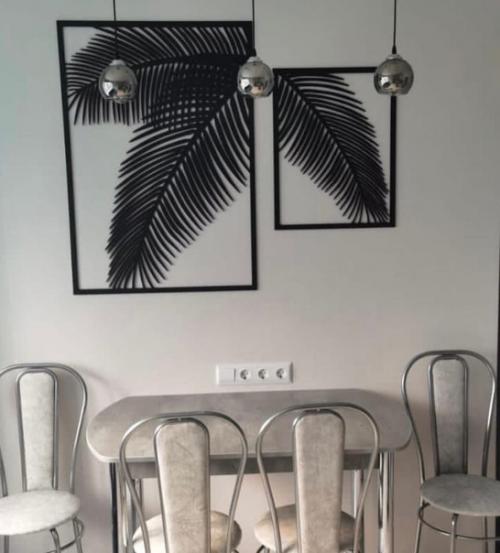 Тропический колорит для вашей спальни или гостиной - ведь панно Папоротник впишется куда угодно. 03