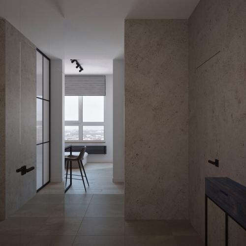 Проект однокомнатной квартиры 44, 7 кв. 08