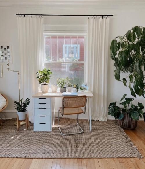 Двухэтажный американский дом в скандинавском стиле. 01