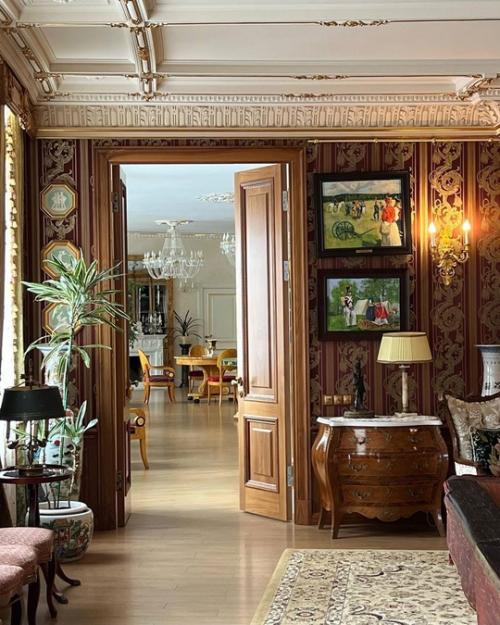 Впечатляющие интерьеры дворца Строгановых - Голицыных в усадьбе Марьино. 01