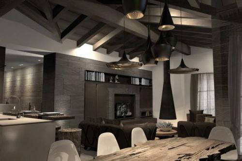 Апартамент лензерхайде (Appartamento Lenzerheide) в Швейцарии от Angelo Pozzoli Architetto. 07