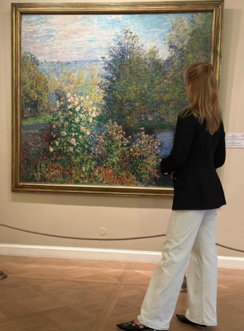 Вчера я в главном штабе эрмитажа была. 

