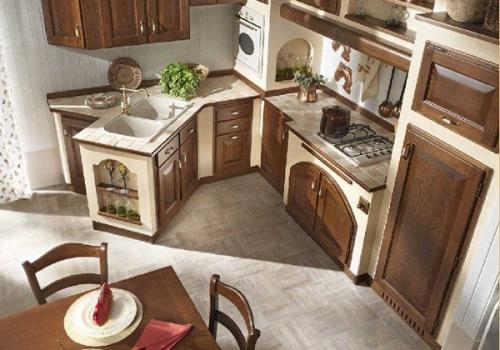 Отделка стен на кухне: функциональное разделение помещения и используемые для этих целей материалы. 04