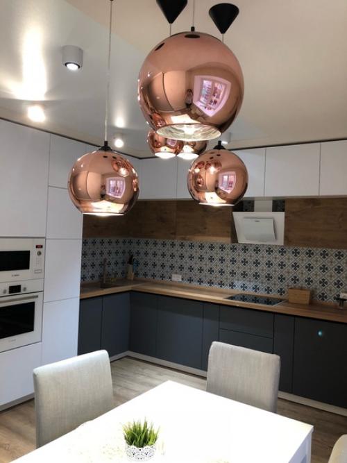 Финишные работы.  Квартира без дизайна проекта делалась. 08