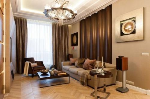 Шторы для гостиной: дизайн, функциональность и стиль. 08