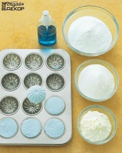 Бомбочки для дезинфекции и ароматизации туалета.