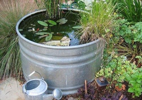 Как сделать минипруд на даче своими руками. 06