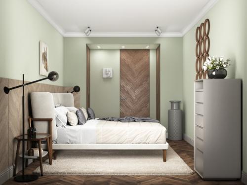 О цветовом решении спальни. 01
