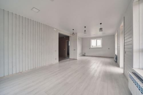 Absolutely White.  Кухня - гостиная в белом цвете. 04