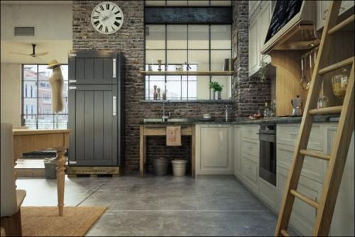 Лофт в Венеции от 3D-дизайнера Serafien De Rijckedreef. 01