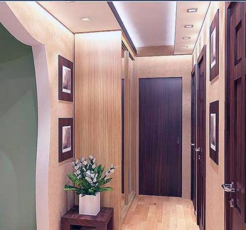 Дизайн коридора и прихожей в маленькой квартире: как сделать его красивым и удобным. 06