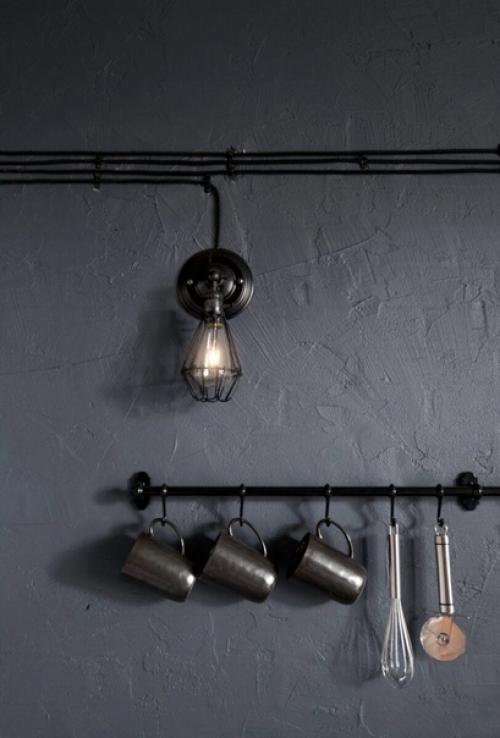 Стильный дизайн интерьера квартиры - студии (~ 41 м 2). 04